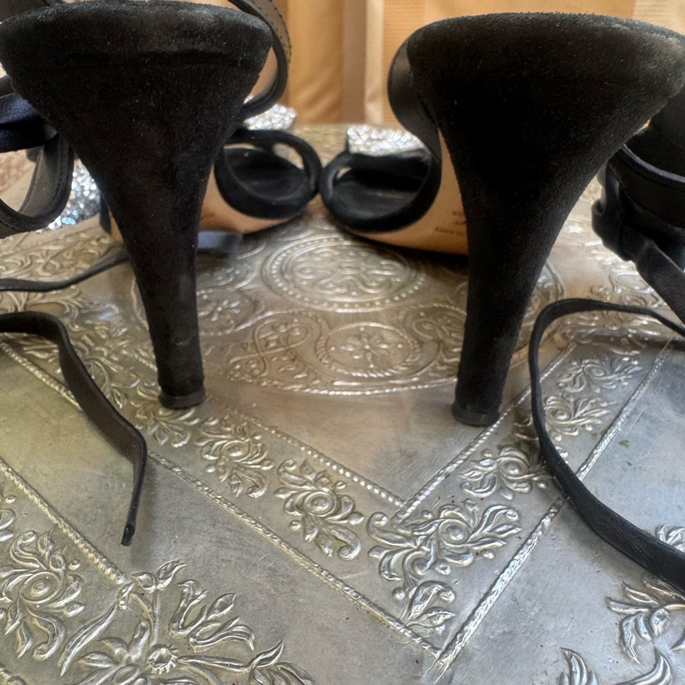Isabela Marant Black and Silver Heels. - Picture 9 of 9